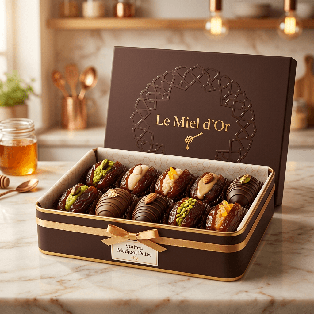 Stuffed Medjool Dates — 1